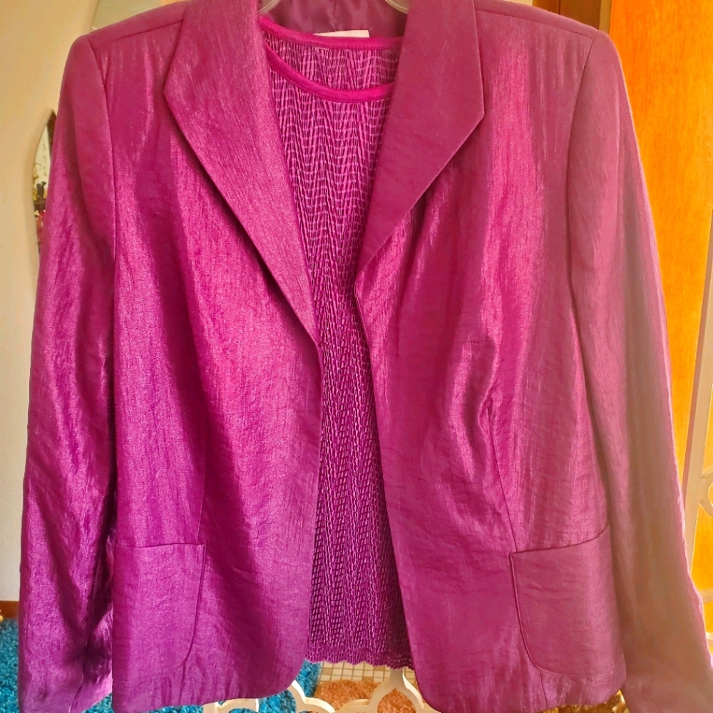 Jacket and tank by Tanjay